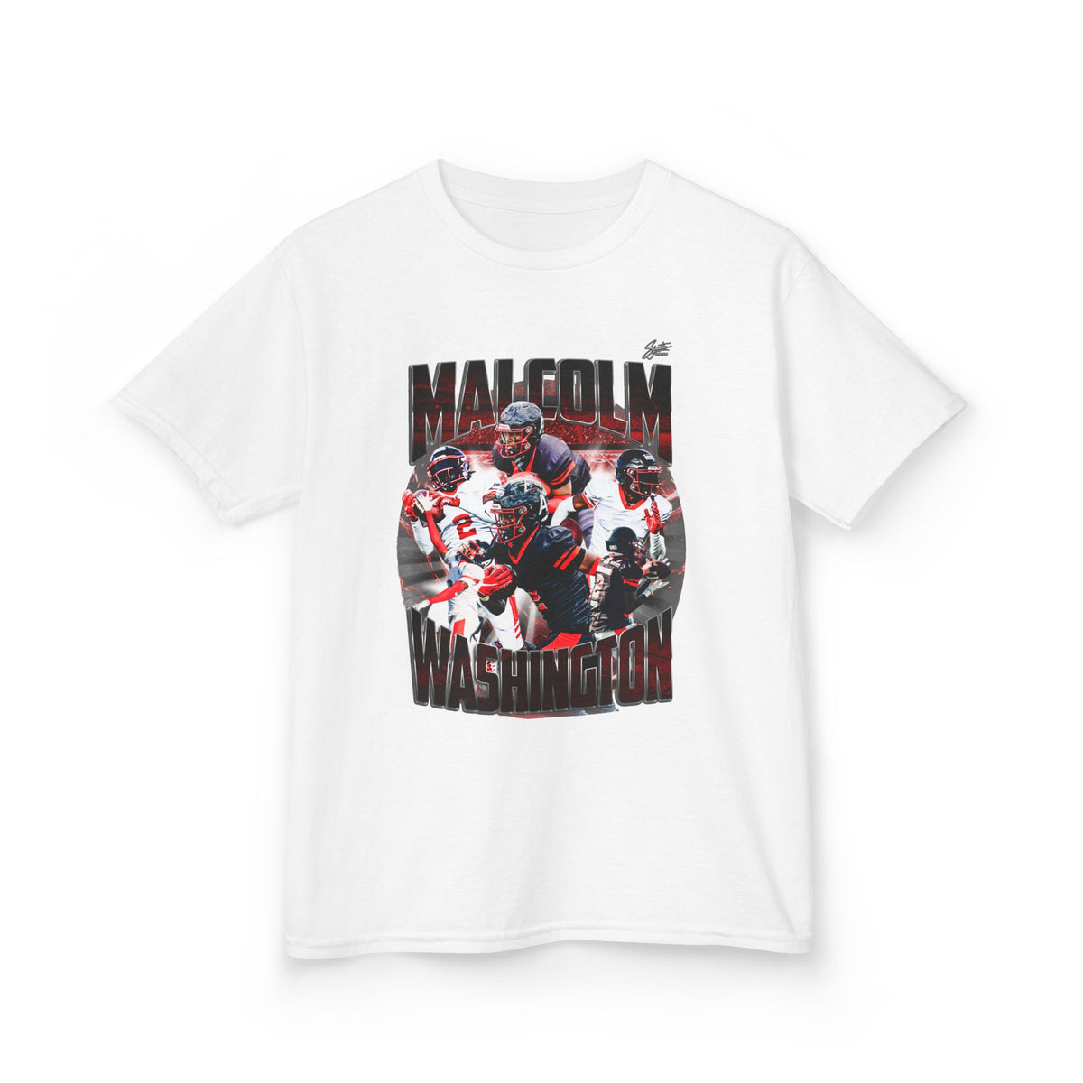 Malcolm Washington Youth Heavy Cotton Tee