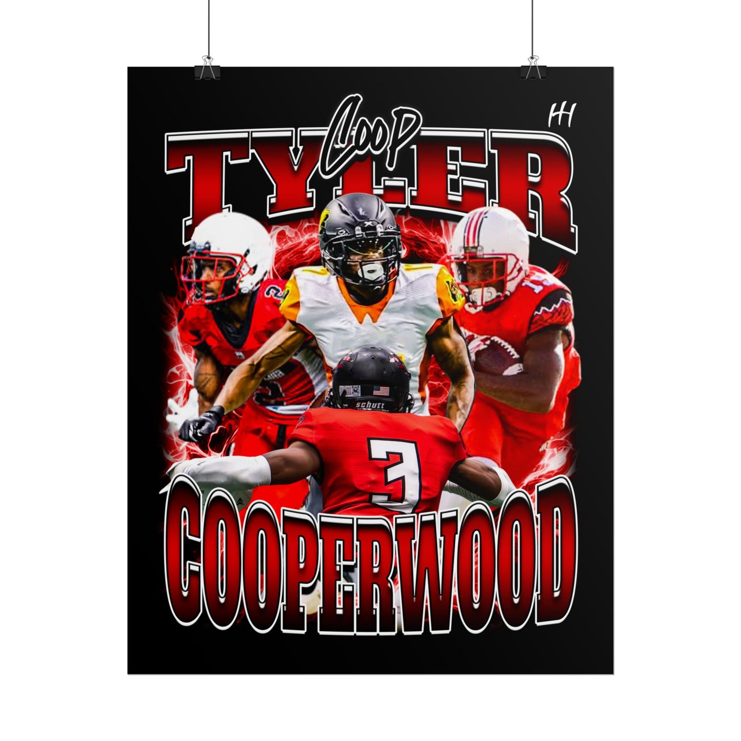 Tyler CooperWood Poster