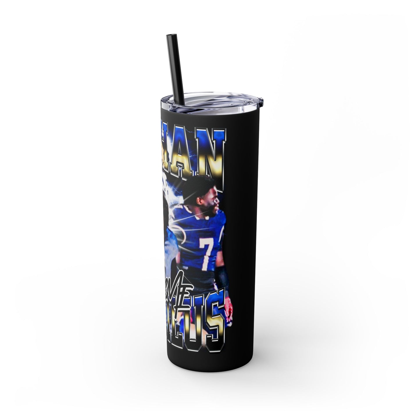 Nathan Derisme Mercilus Stainless Steal Tumbler