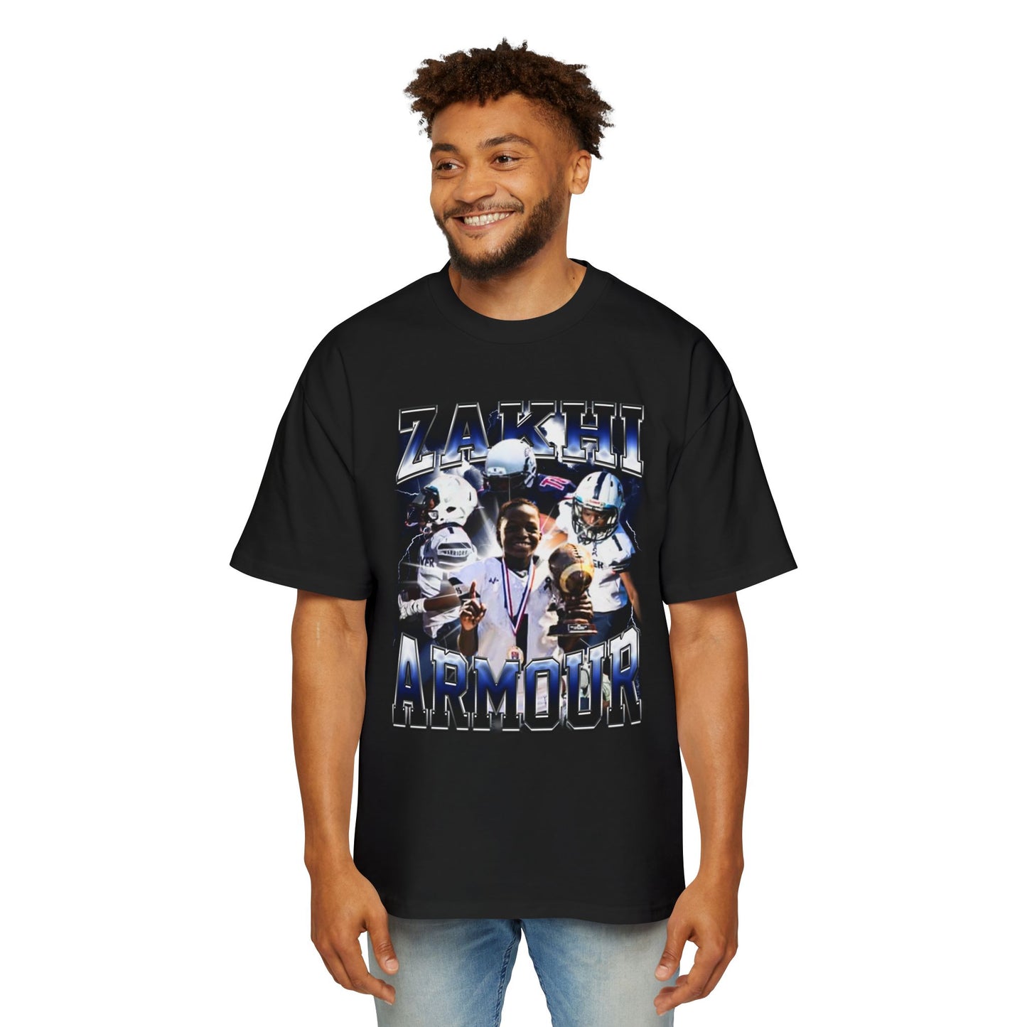 Zakhi Armour Oversized Retro Tee
