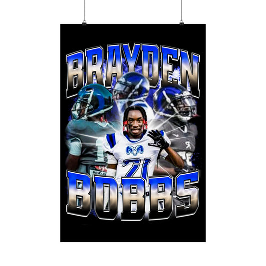 Brayden Bobbs Poster 24" x 36"