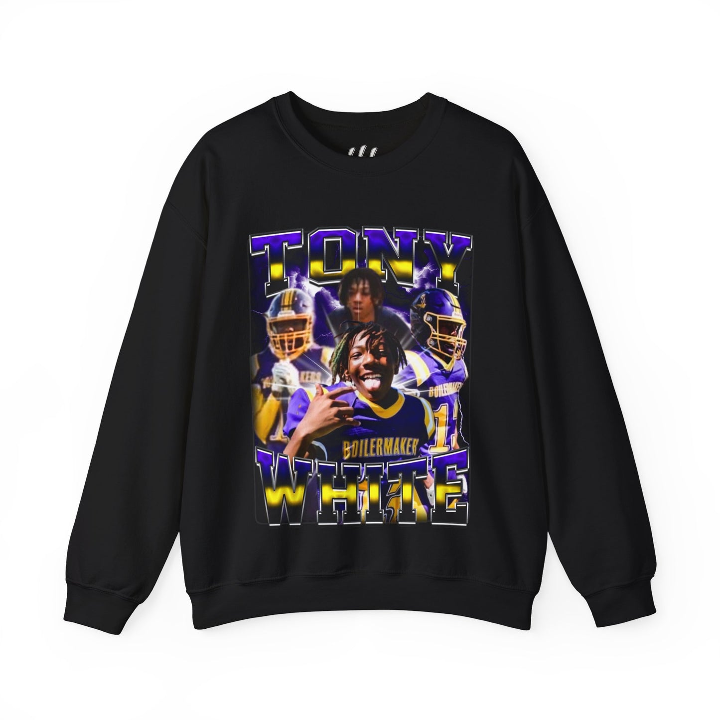 Tony White Crewneck Sweatshirt
