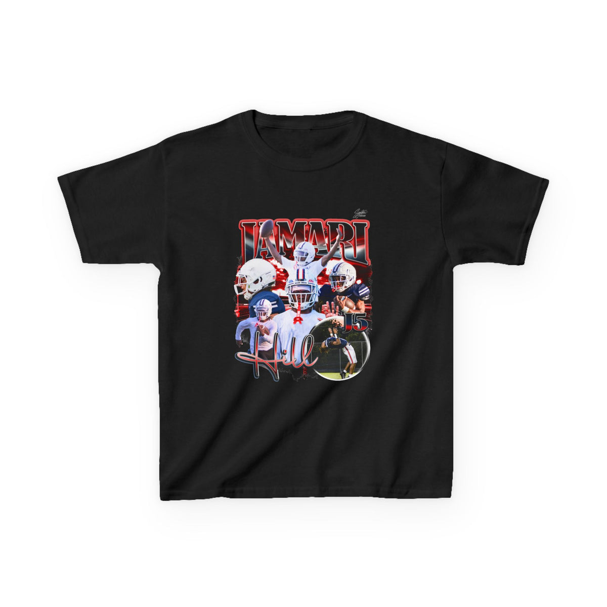 Jamari Hill Youth Heavy Cotton Tee