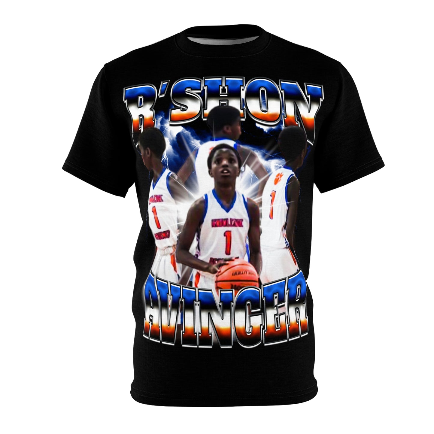 R'shon Avinger Vintage Full Print Tee