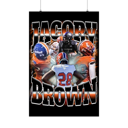 Jacory Brown Poster 24" x 36"