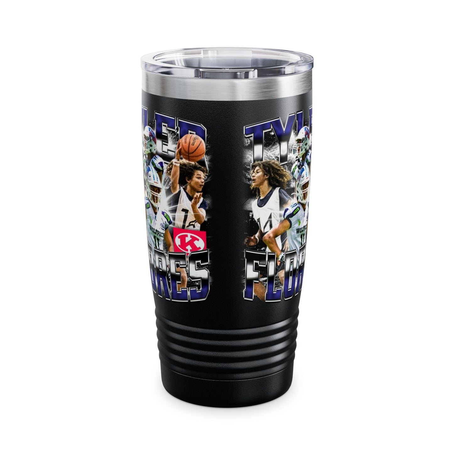 Tyler Flores Stainless Steal Tumbler