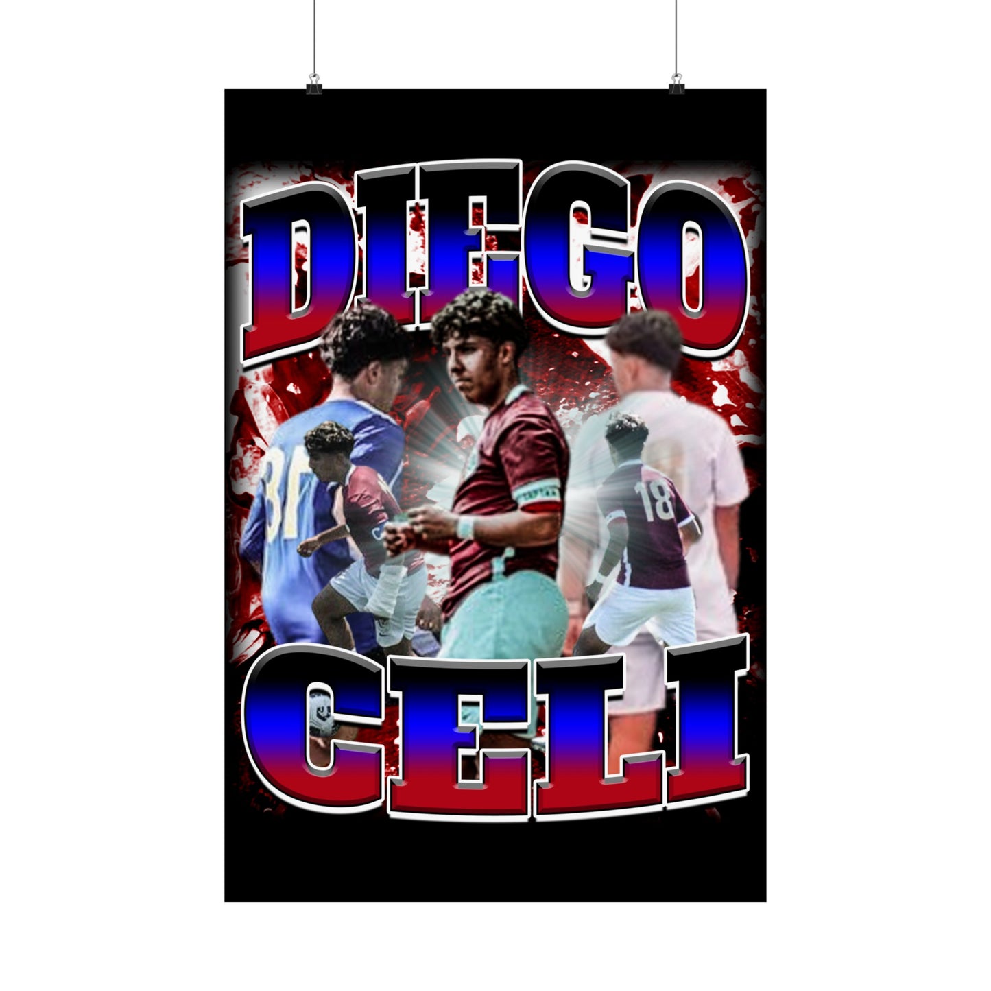 Diego Celi Poster 24" x 36"