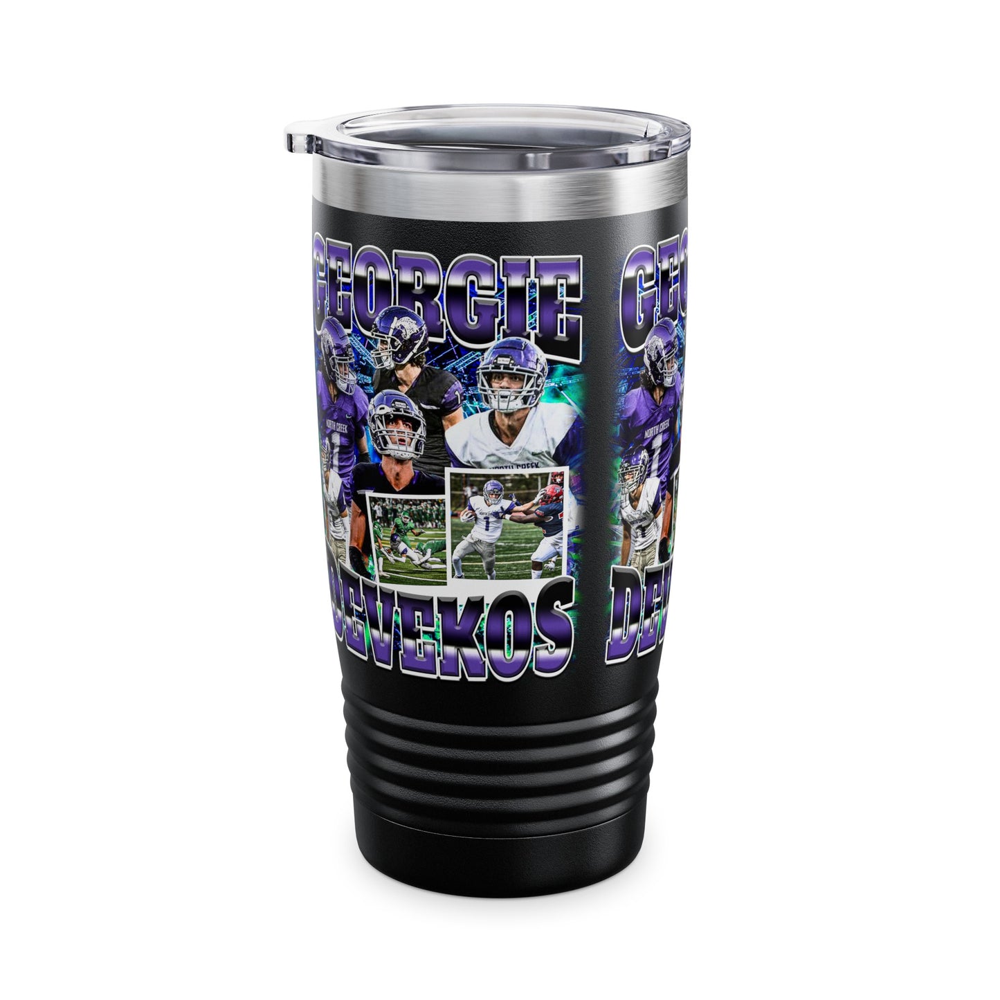 Georgie Devekos Stainless Steal Tumbler