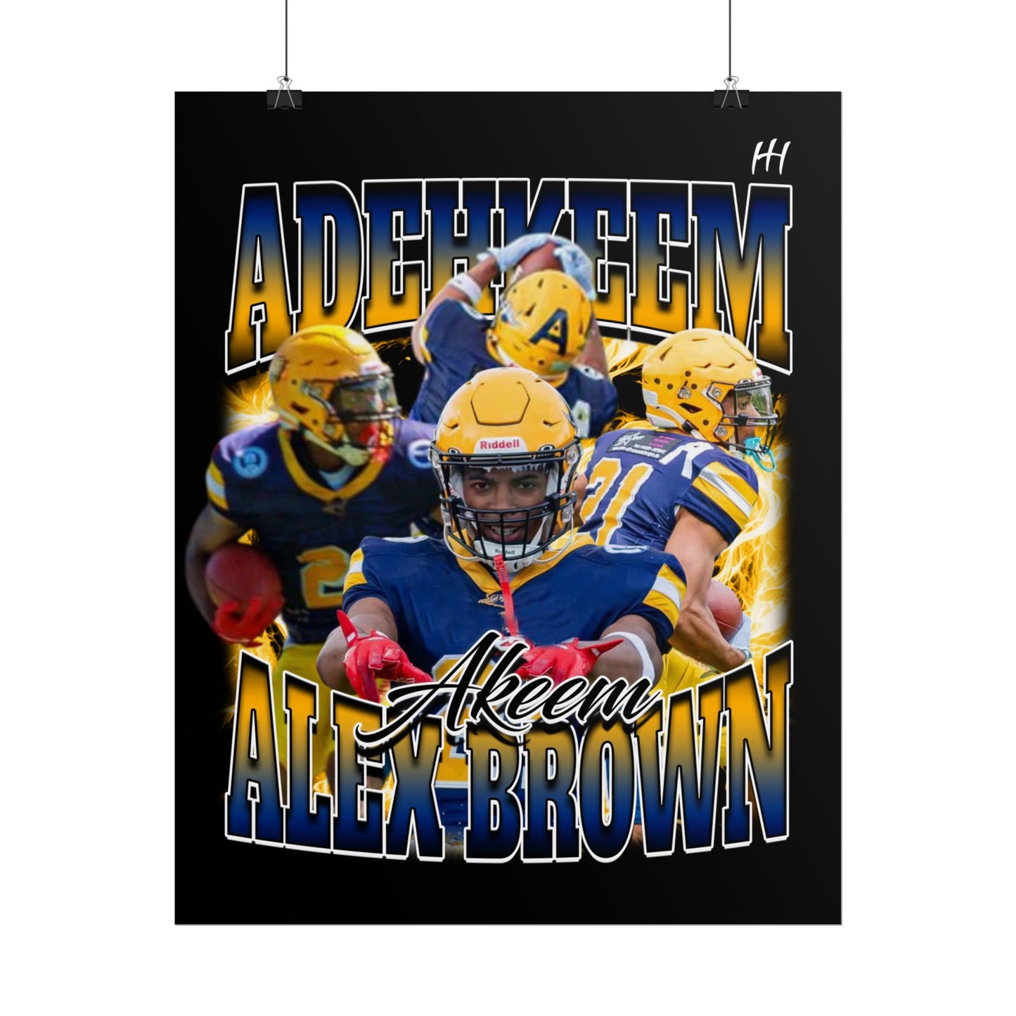 Adehkeem Alex Brown Poster
