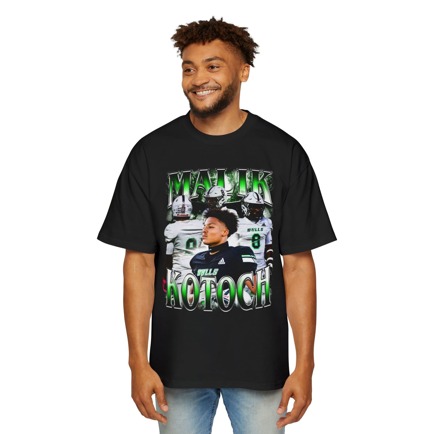 Malik Kotoch Oversized Retro Tee