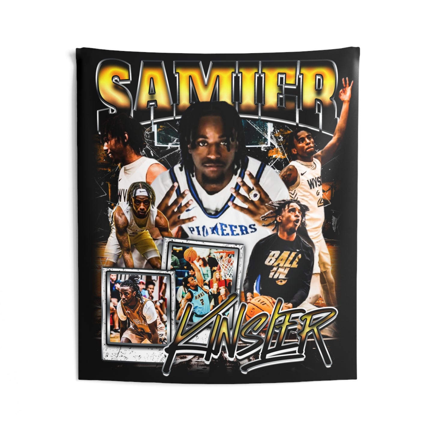 Samier Kinsler Tapestry 50” x 60”