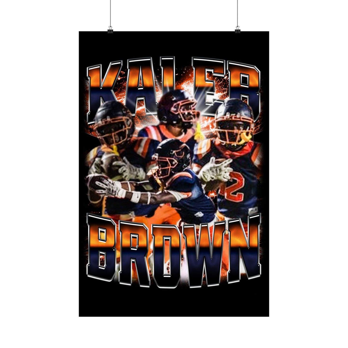 Kaleb Brown Poster 24" x 36"