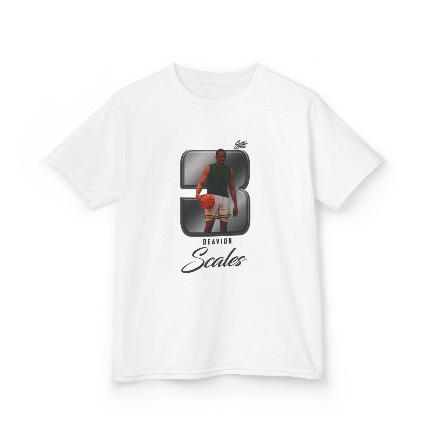 Deavion Scales Youth Heavy Cotton Tee
