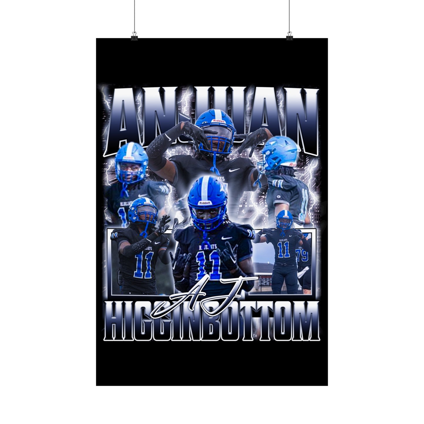 Anjuan Higginbottom Poster 24" x 36"