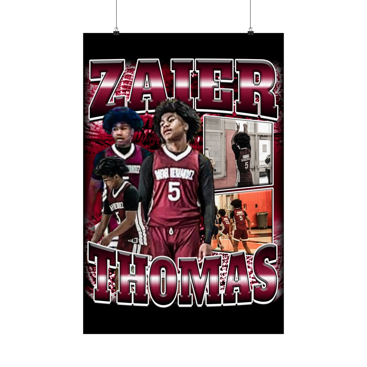 Zaier Thomas Poster 24" x 36"