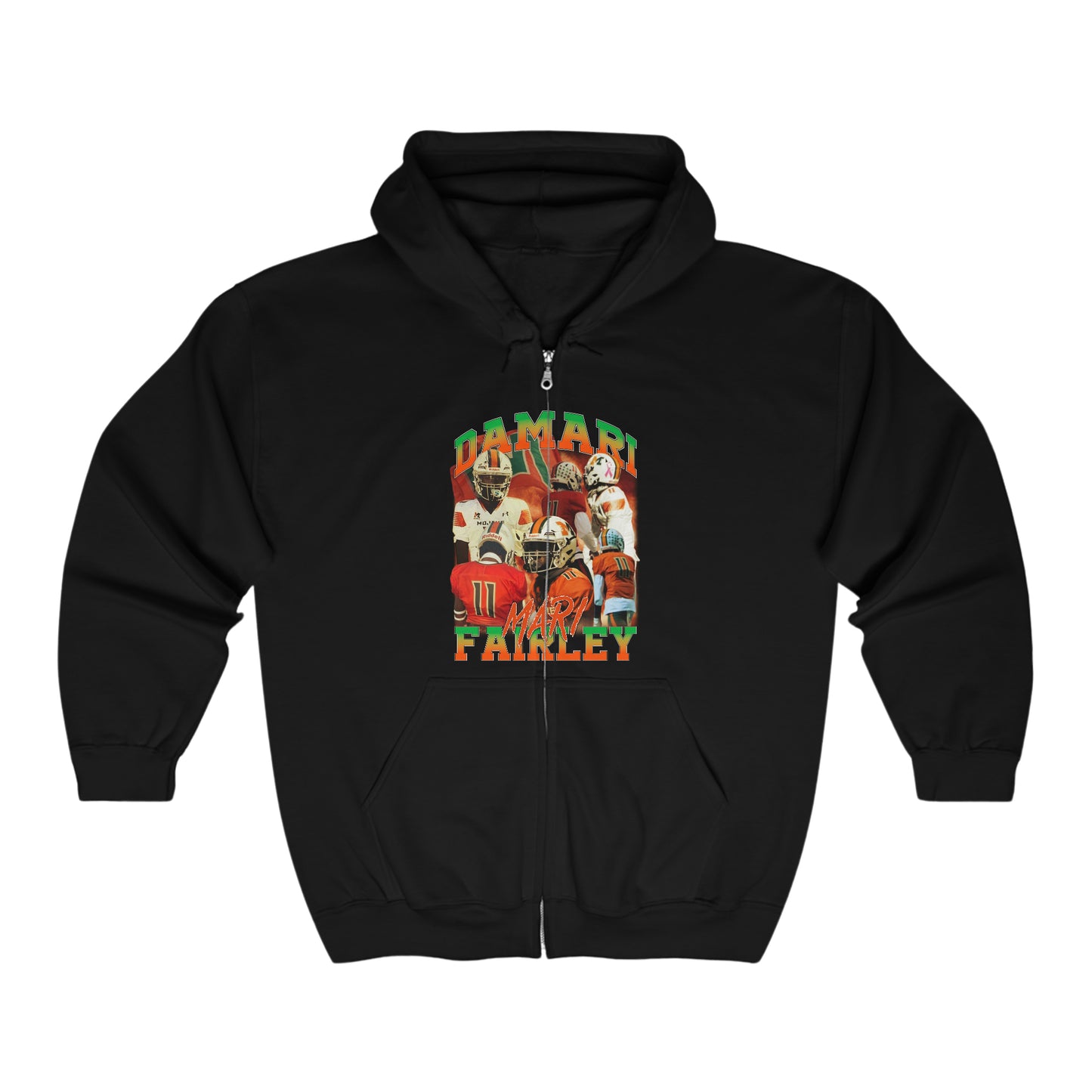 Damari Fairley Full Zip Hoodie