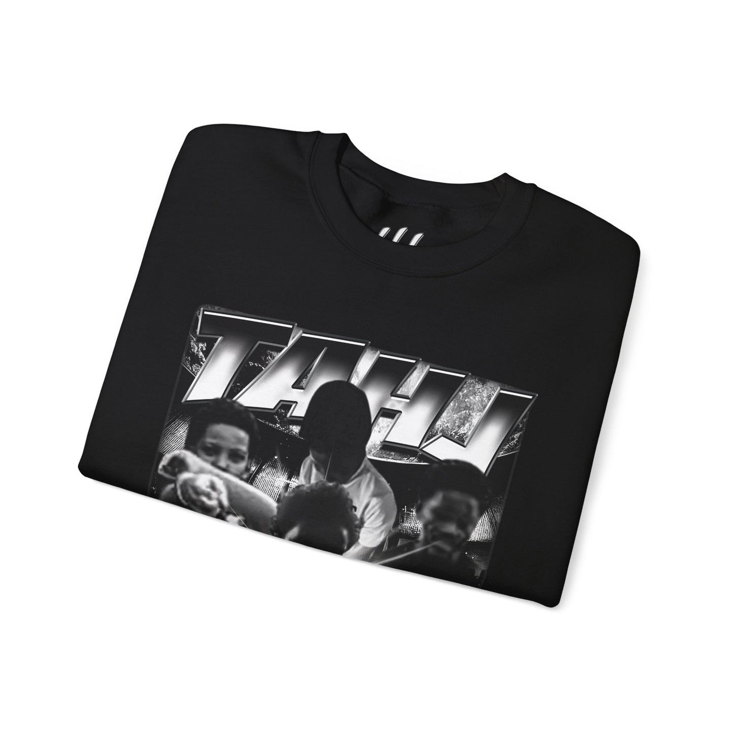 Tahj White Crewneck Sweatshirt