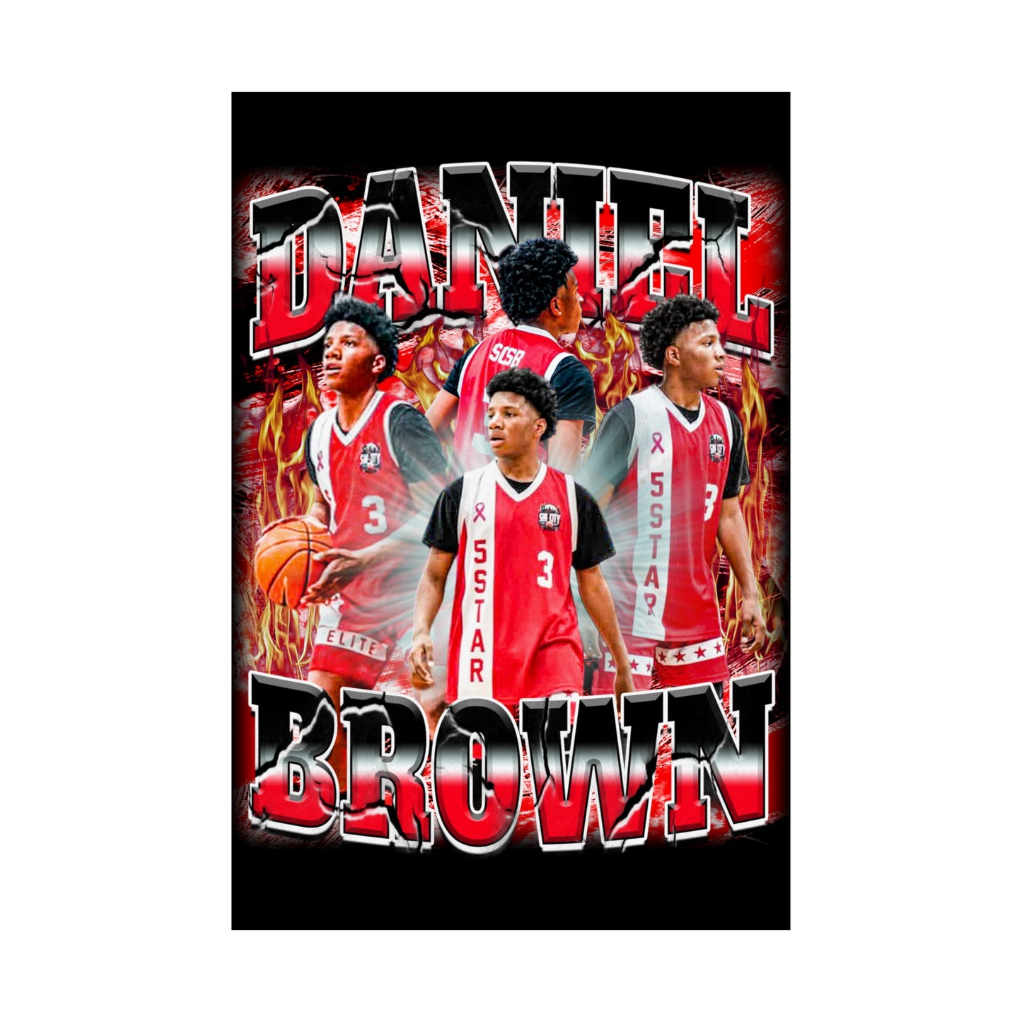 Daniel Brown Poster 24" x 36"