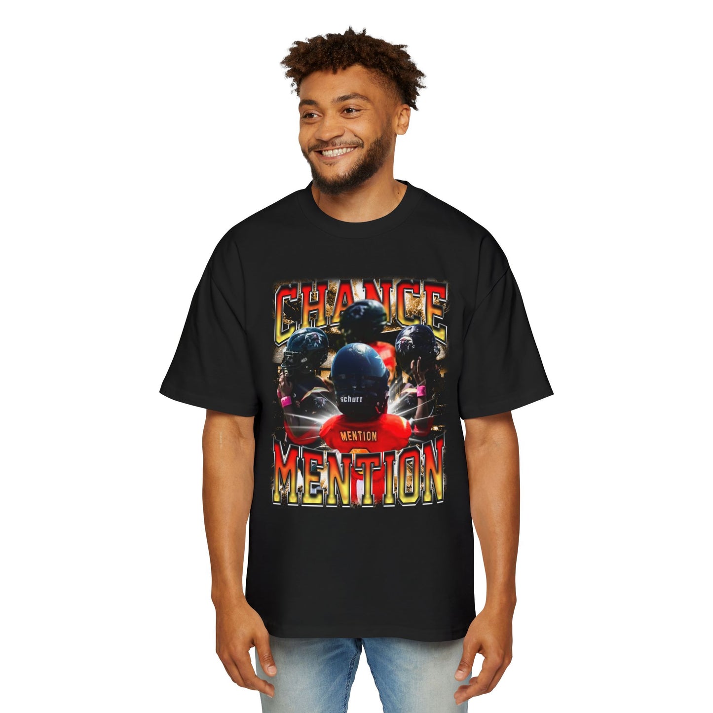 Chance Mention Oversized Retro Tee