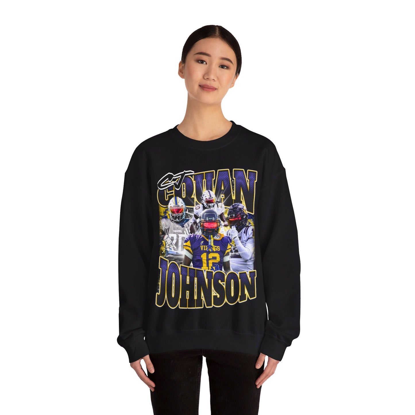 Cquan Johnson Crewneck Sweatshirt
