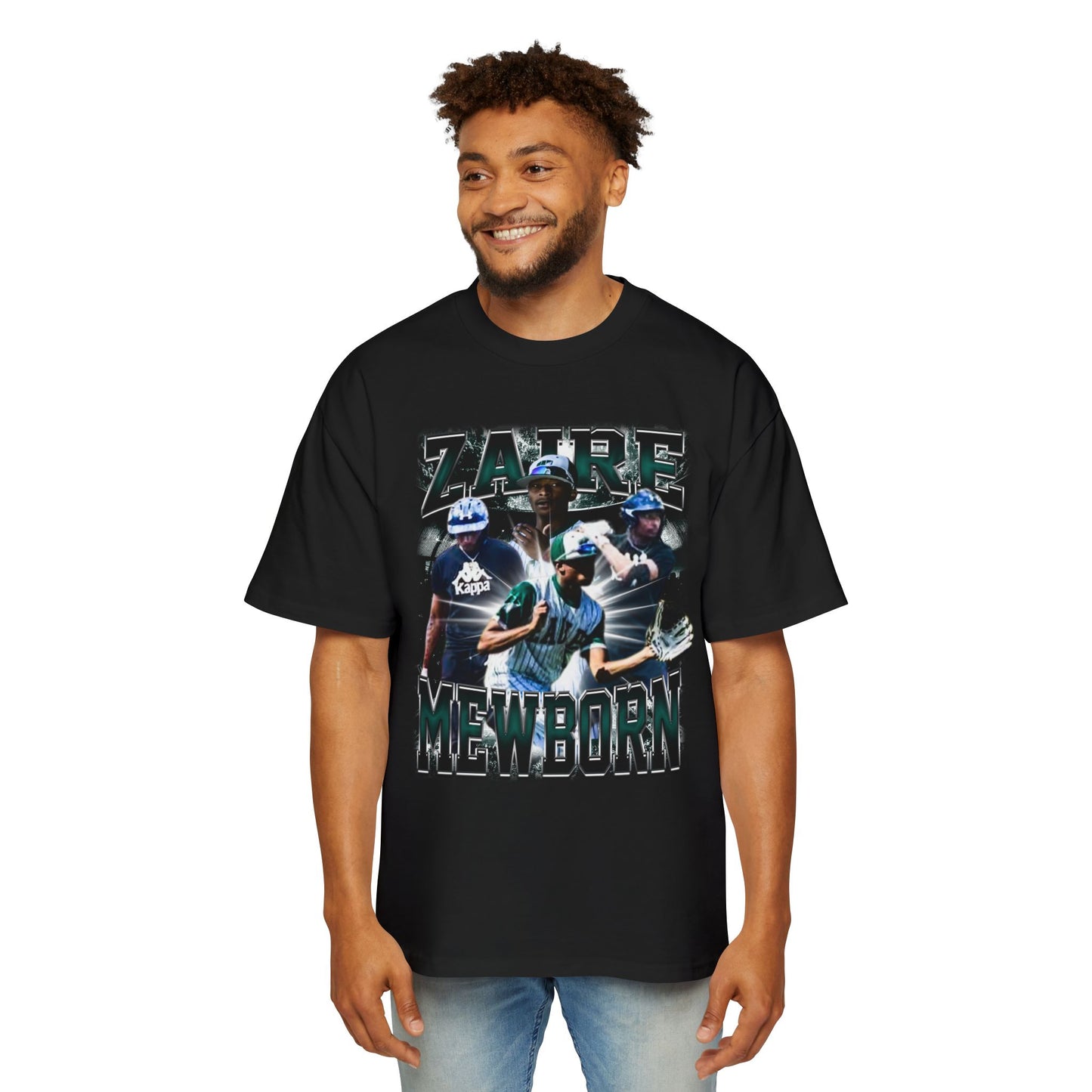 Zaire Mewborn Oversized Retro Tee