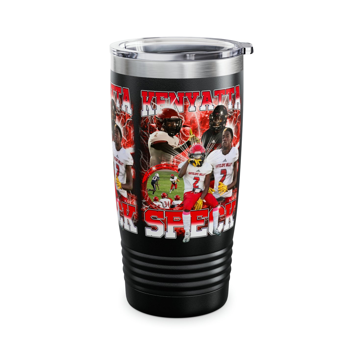 Kenyatta Speck Stainless Steel Tumbler