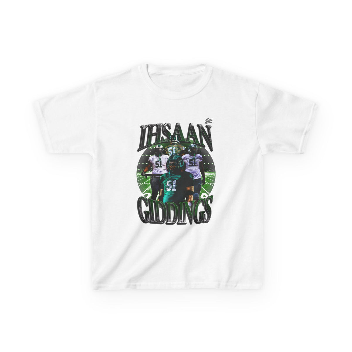 Ihsaan Giddings Youth Heavy Cotton Tee