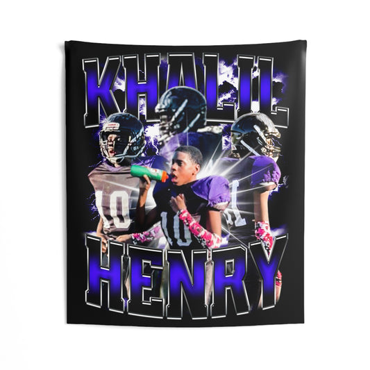 Khalil Henry Tapestry 50” x 60”
