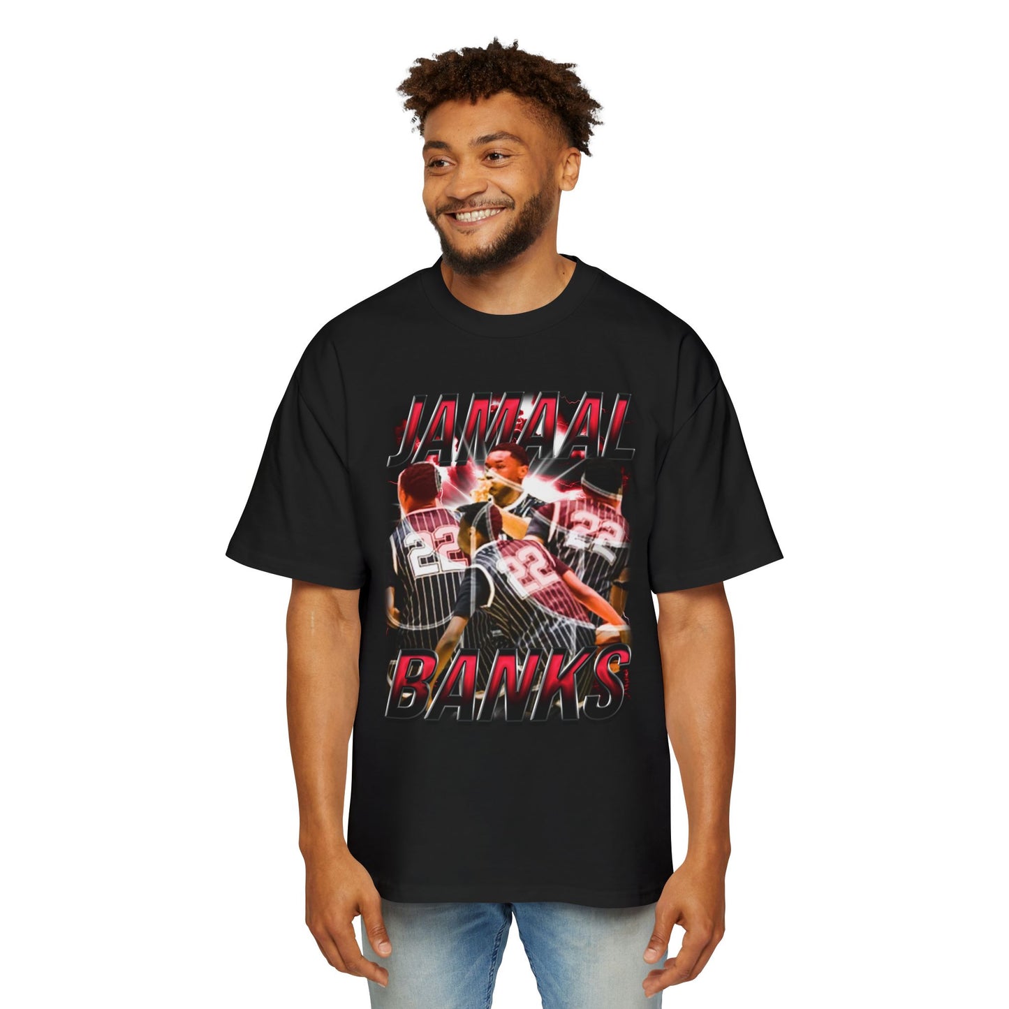 Jamaal Banks Oversized Retro Tee