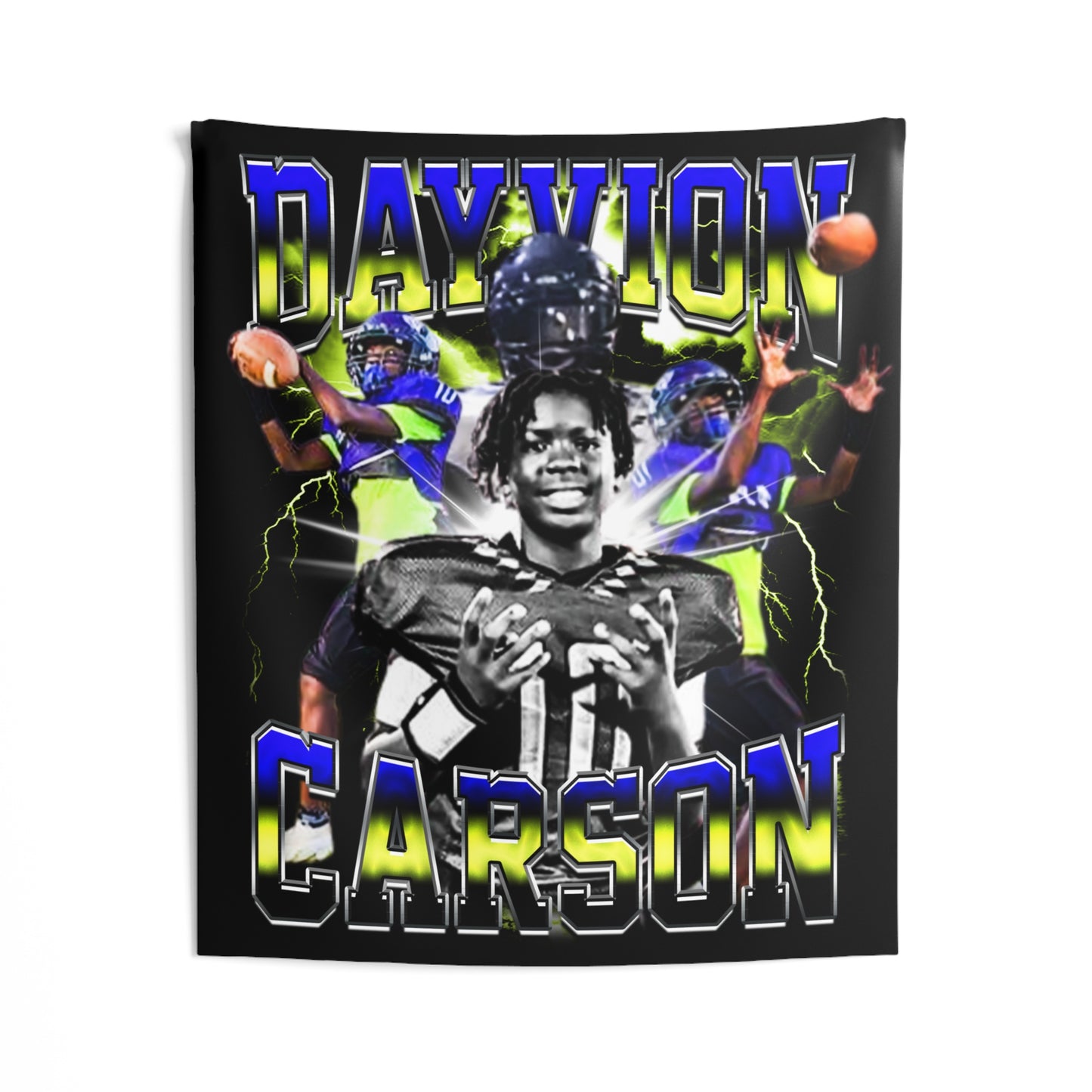 Dayvion Carson Tapestry 50” x 60”