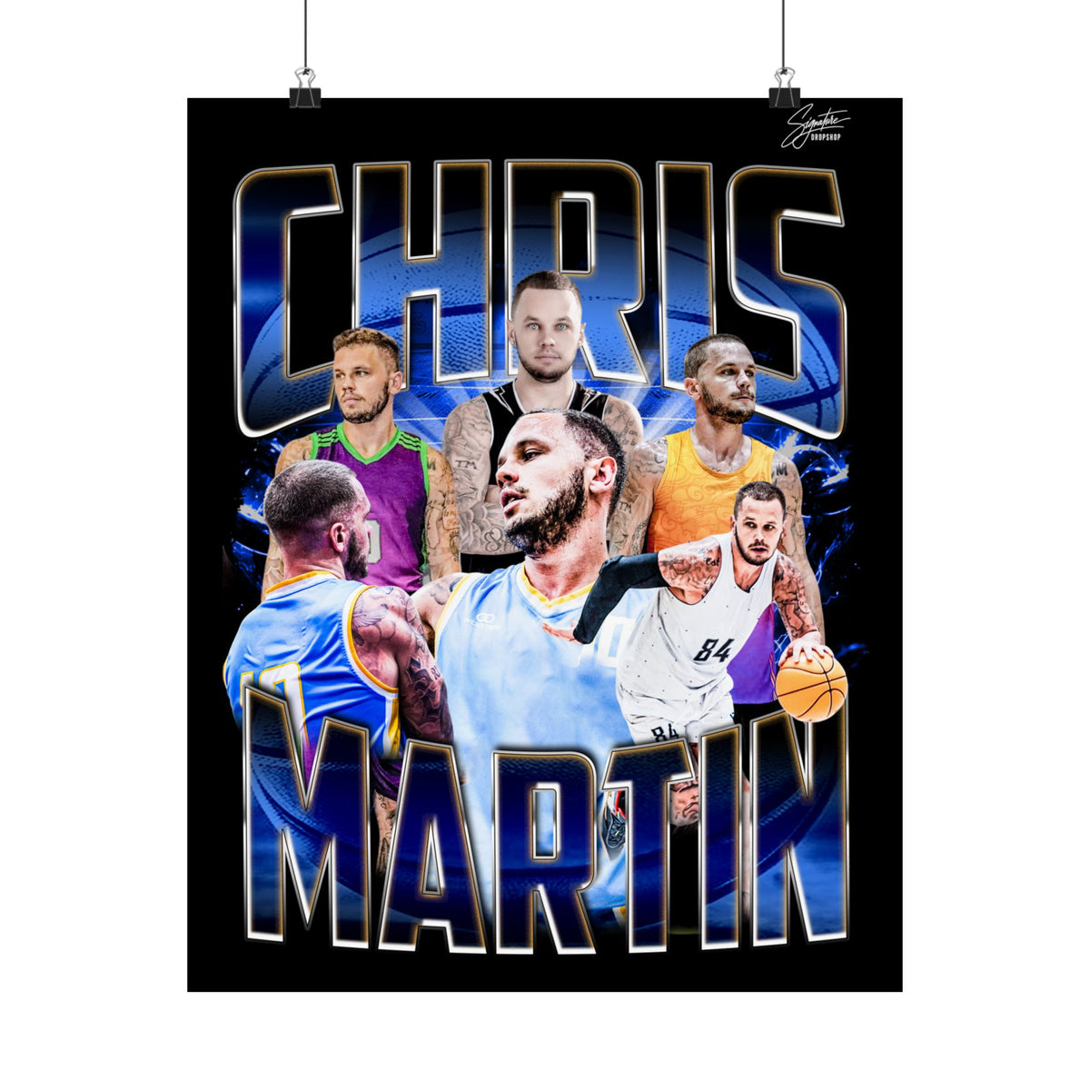 Chris Martin Posters