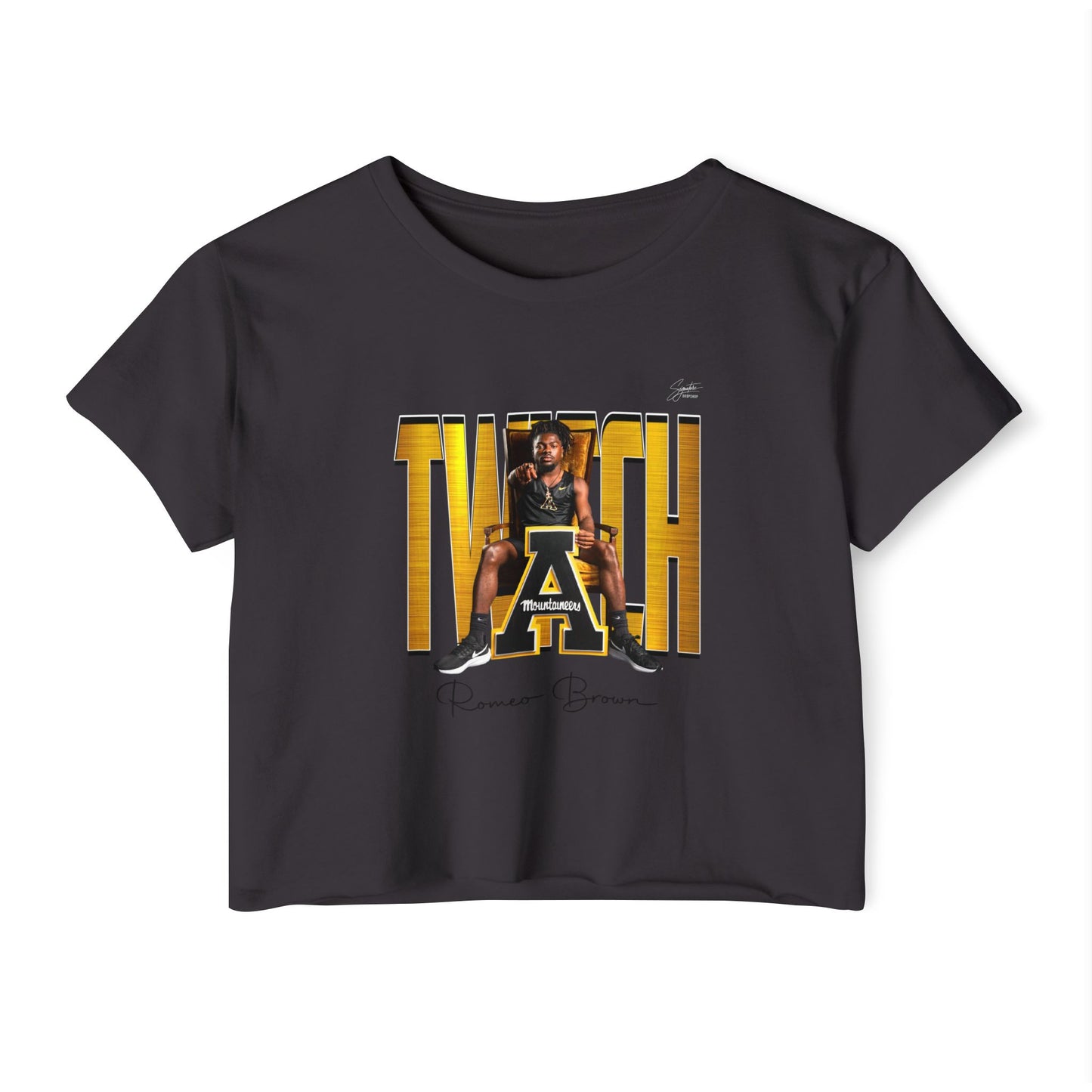 Romeo Brown Crop Top