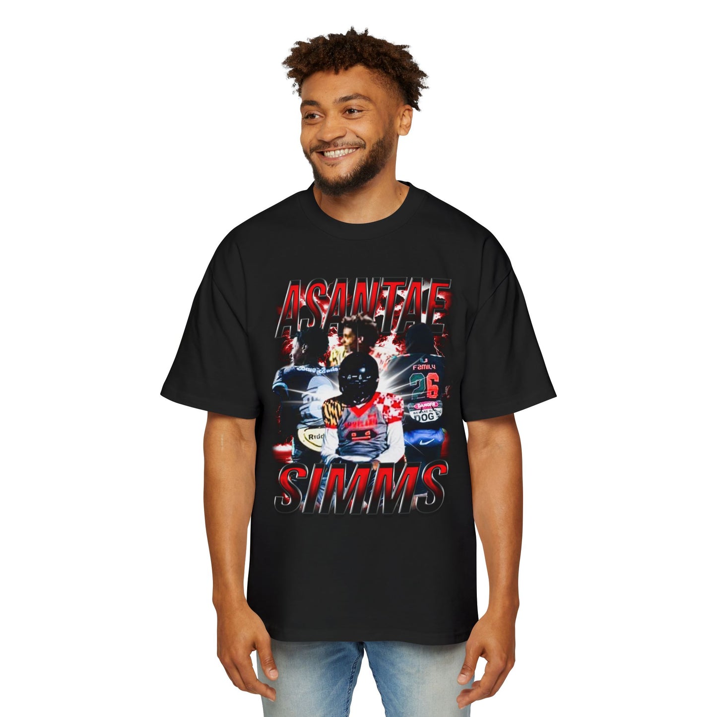 Asantae Simms Oversized Retro Tee
