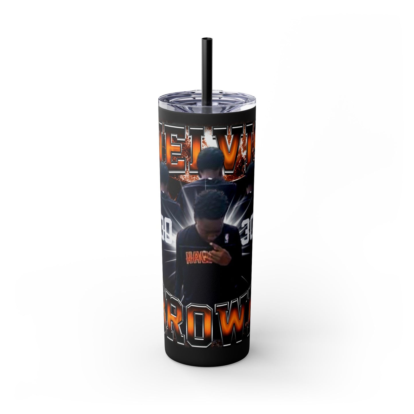 Nelvis Brown Stainless Steal Tumbler