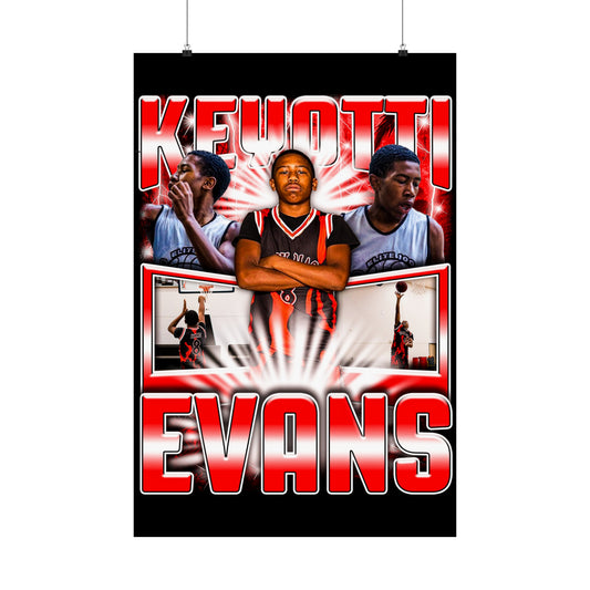 Keyotti Evans Poster 24" x 36"