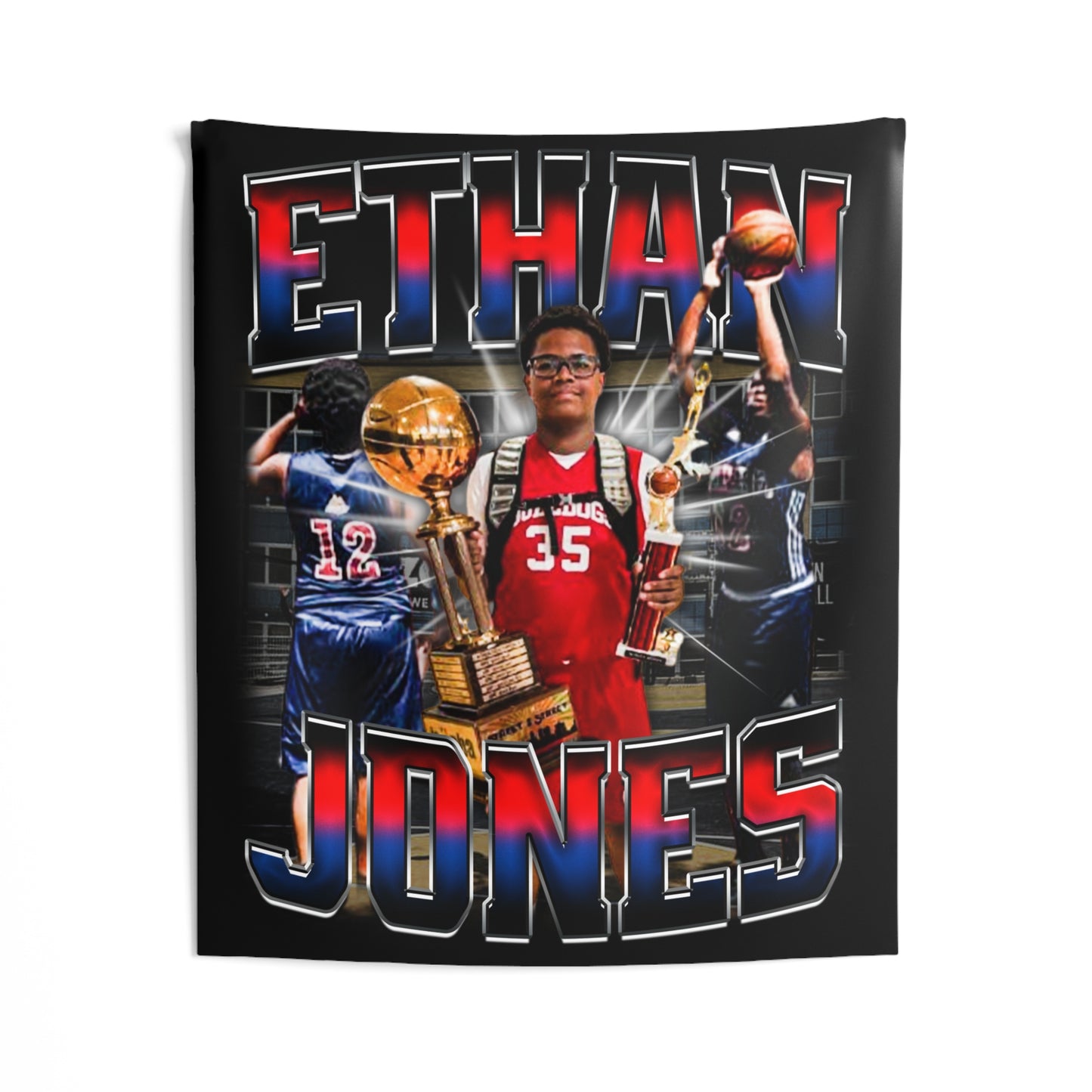 Ethan Jones Tapestry 50” x 60”