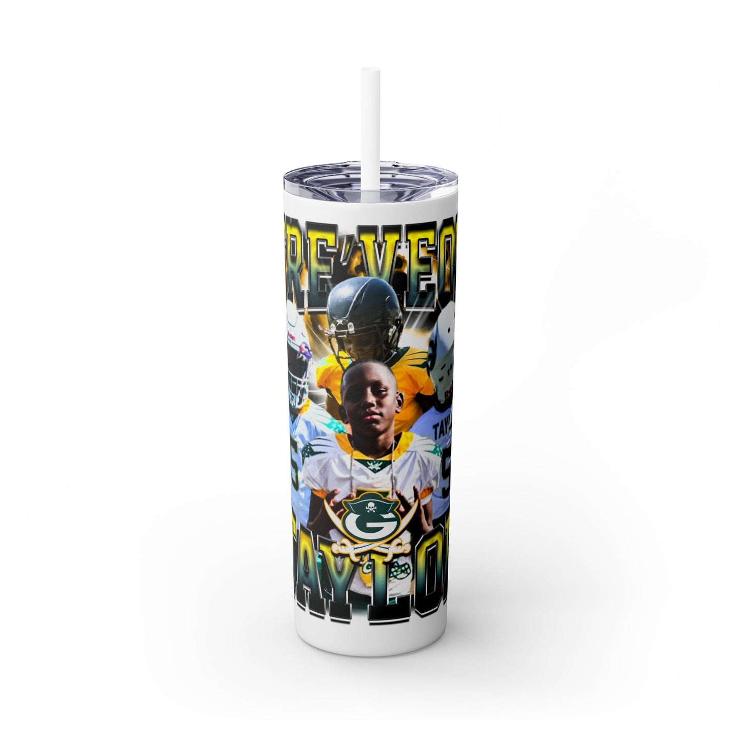 Tre’veon Taylor Stainless Steal Tumbler