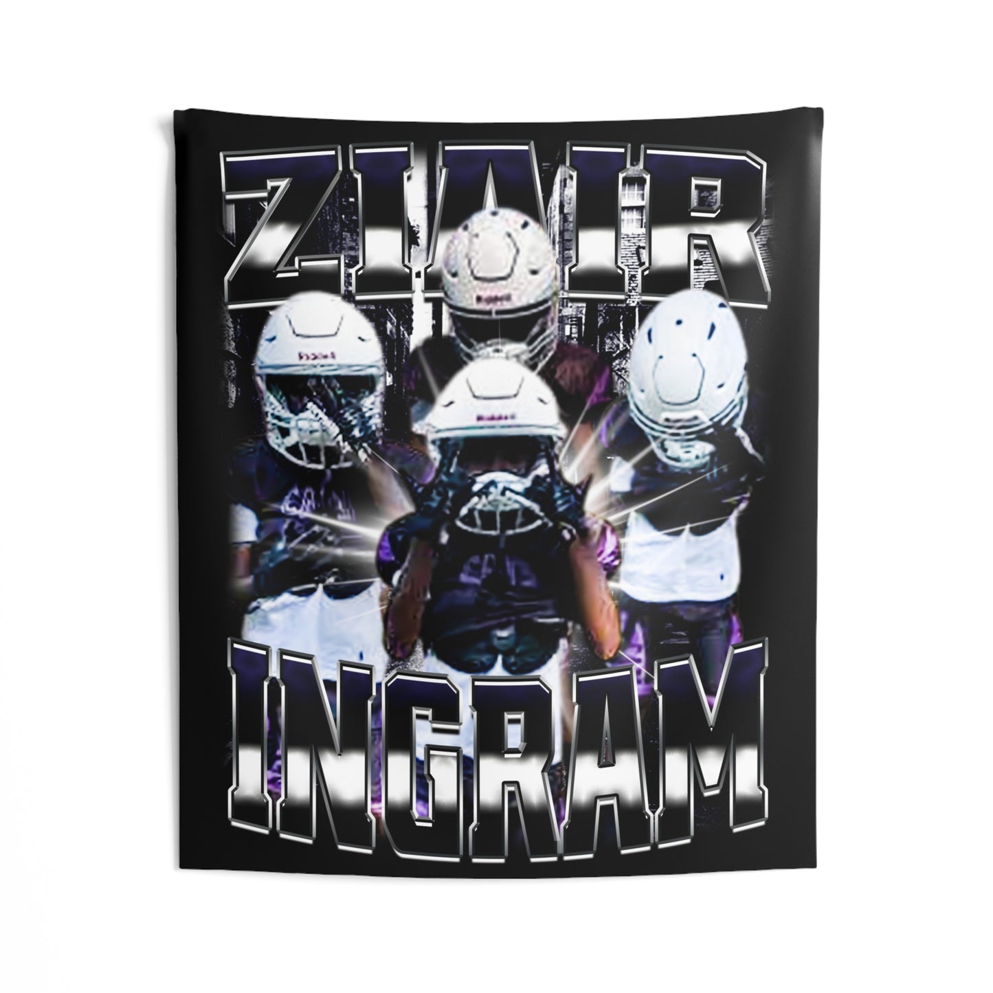 Ziair Ingram Tapestry 50” x 60”
