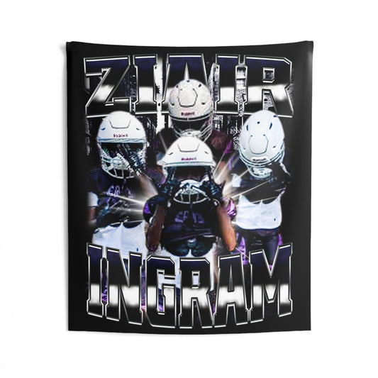 Ziair Ingram Tapestry 50” x 60”