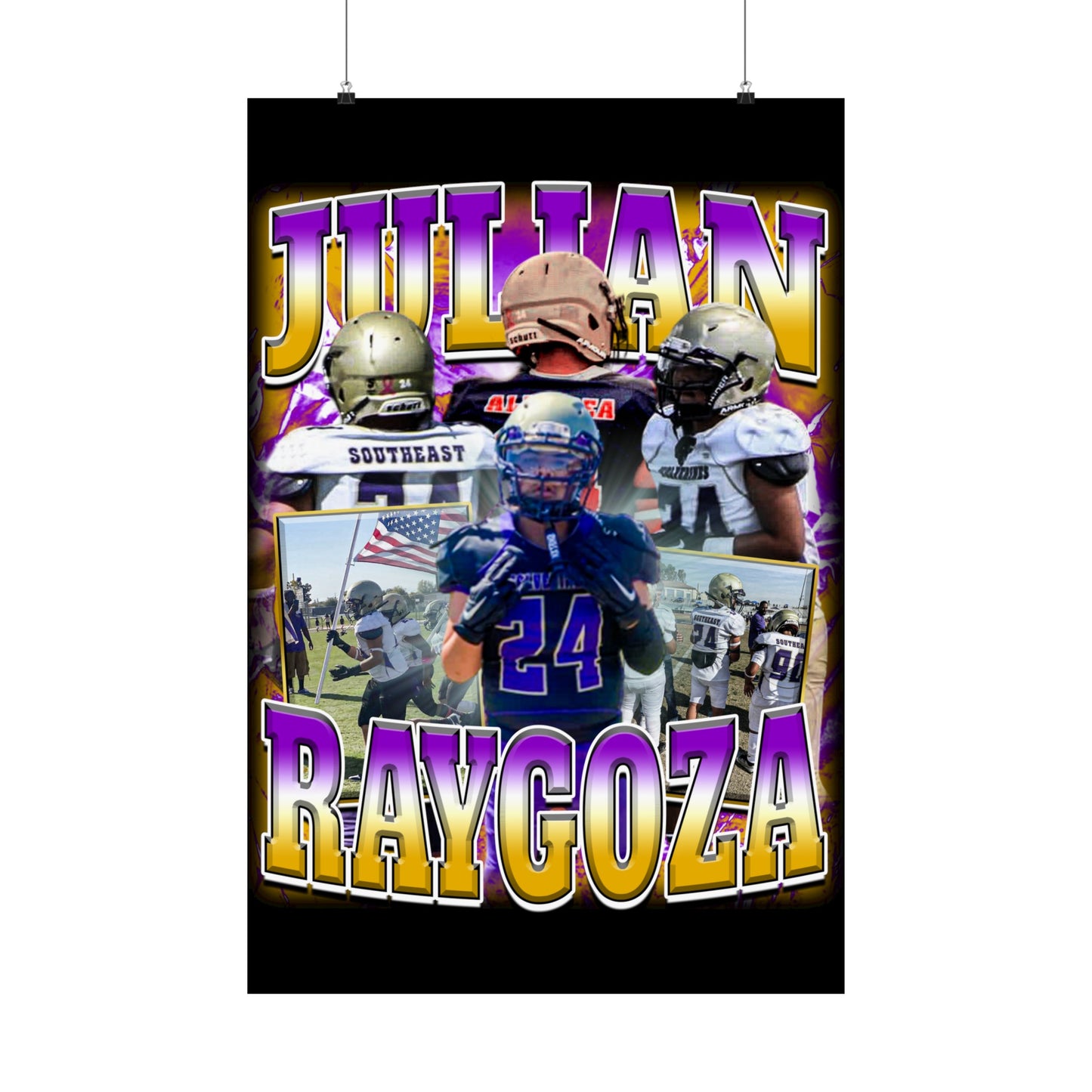 Julian Raygoza Poster 24" x 36"