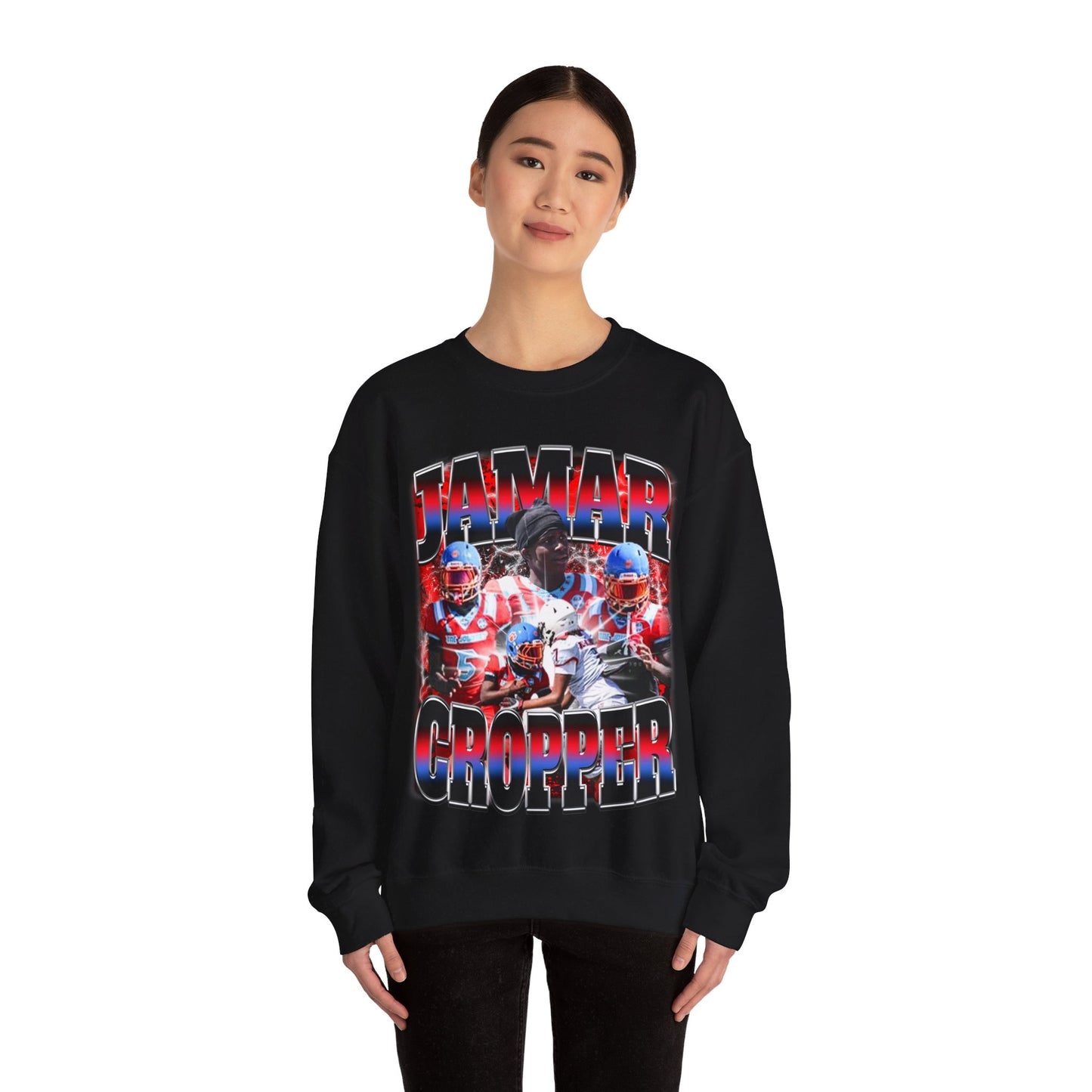 Jamar Cropper Crewneck Sweatshirt