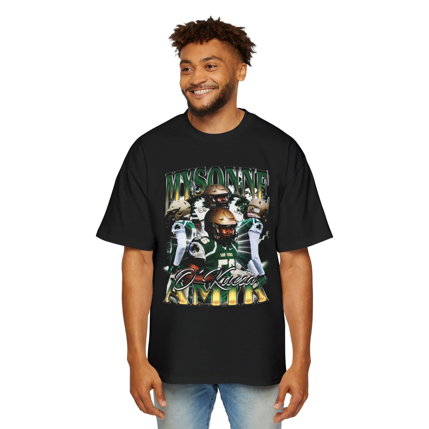 Mysonne Amir Oversized Retro Tee
