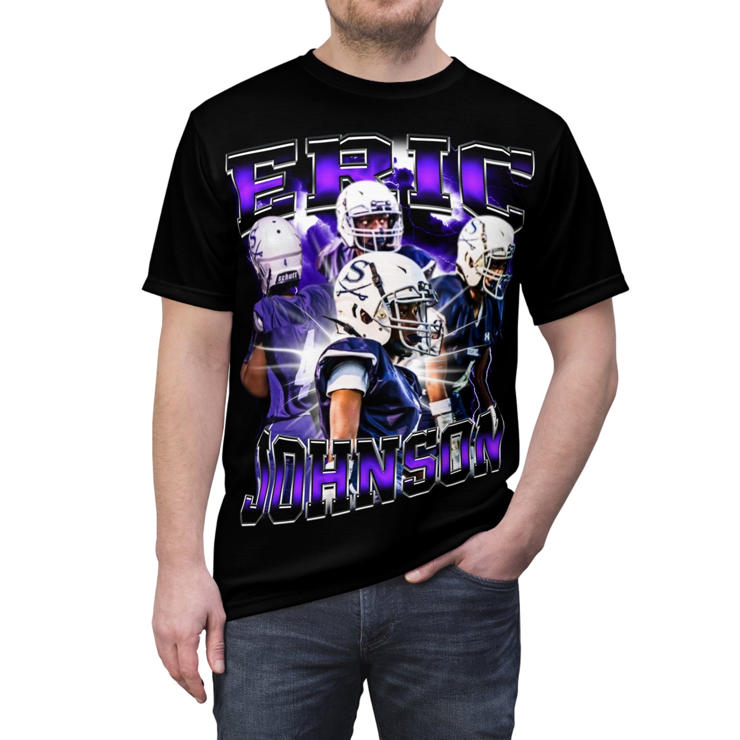Eric Johnson Vintage Full Print Tee