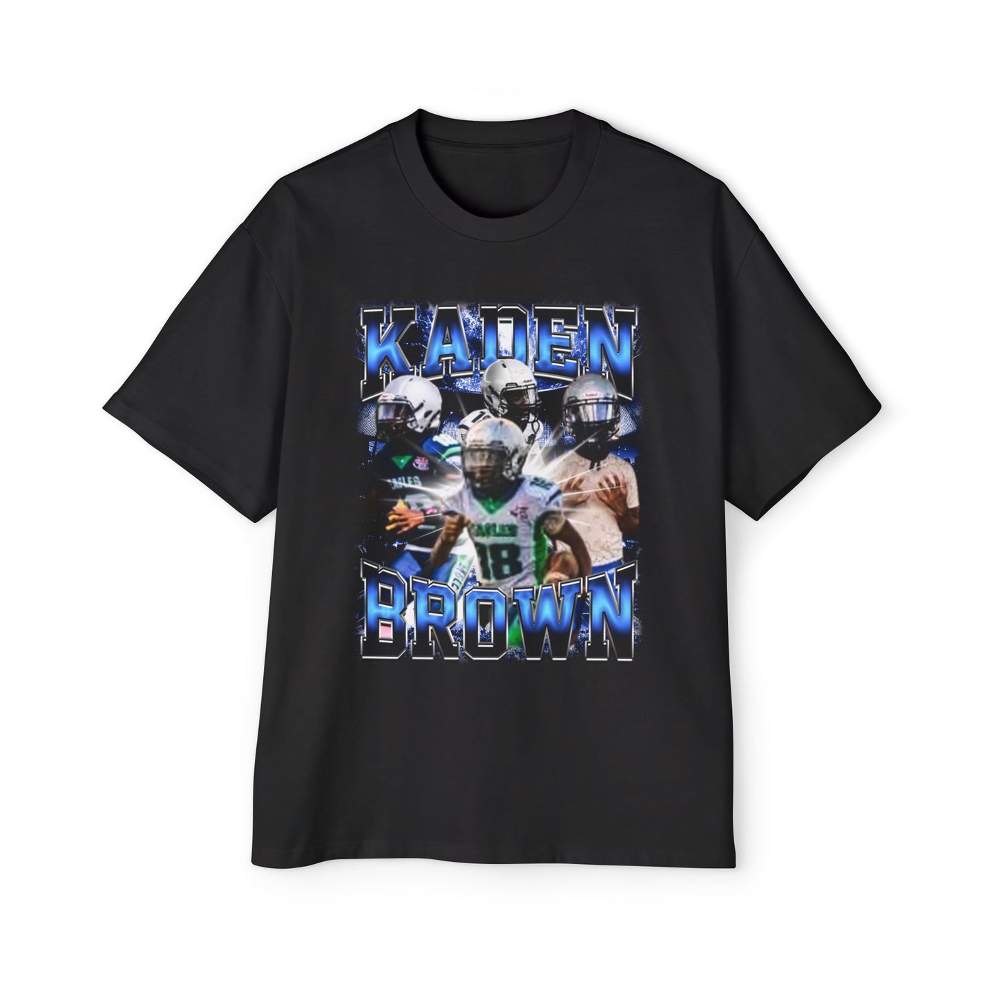 Kaden Brown Oversized Retro Tee