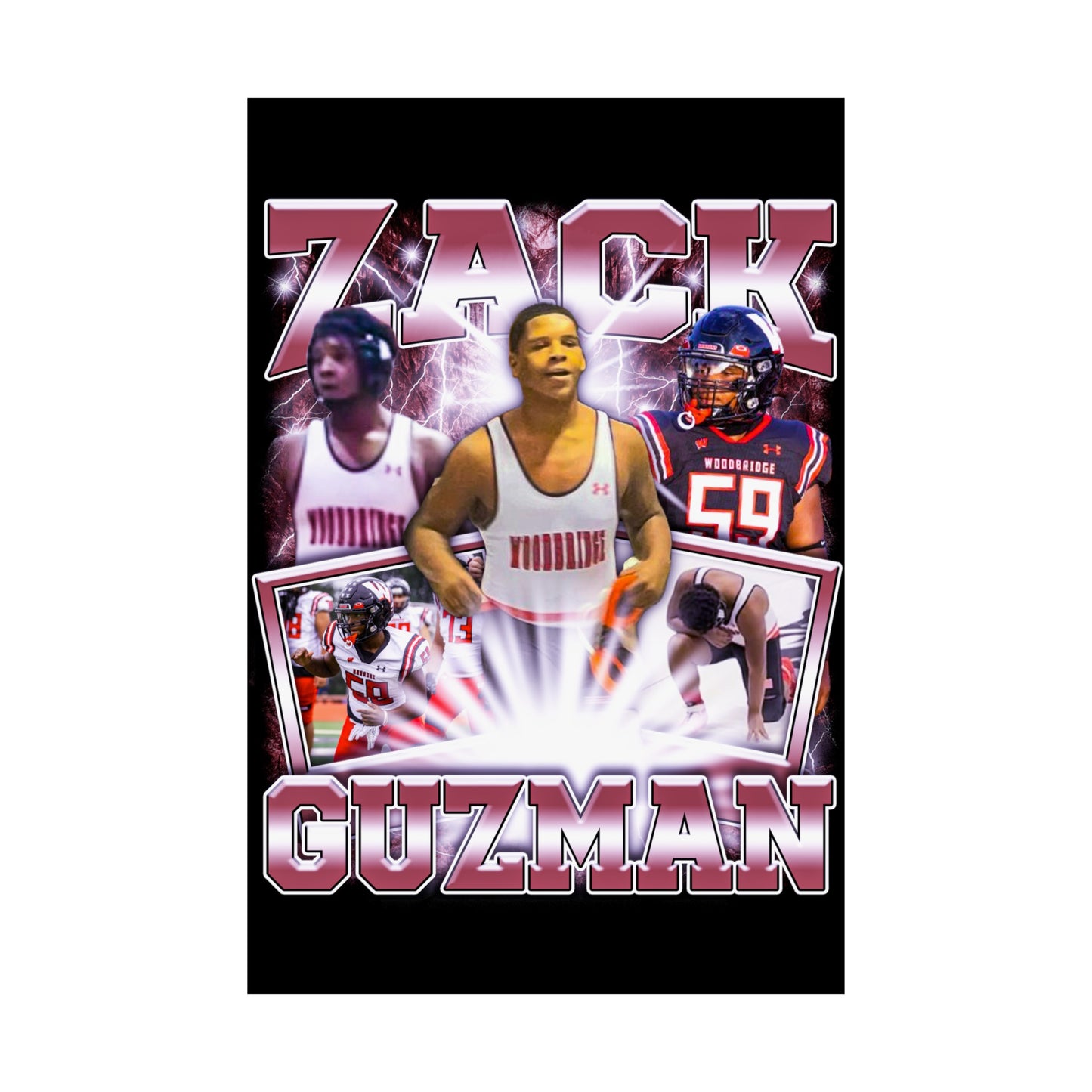 Zack Guzman Poster 24" x 36"