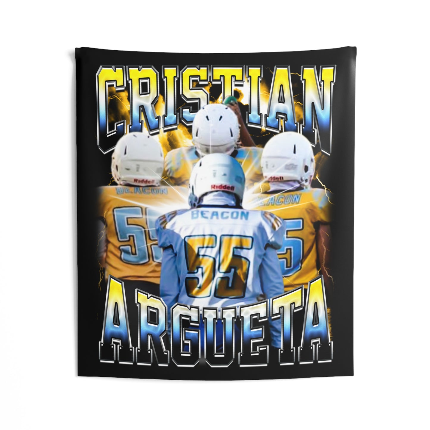 Cristian Argueta Tapestry 50” x 60”