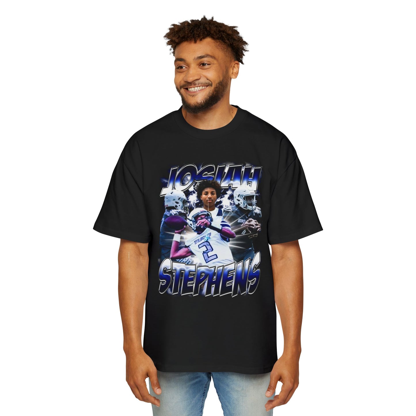 Josiah Stephens Oversized Retro Tee