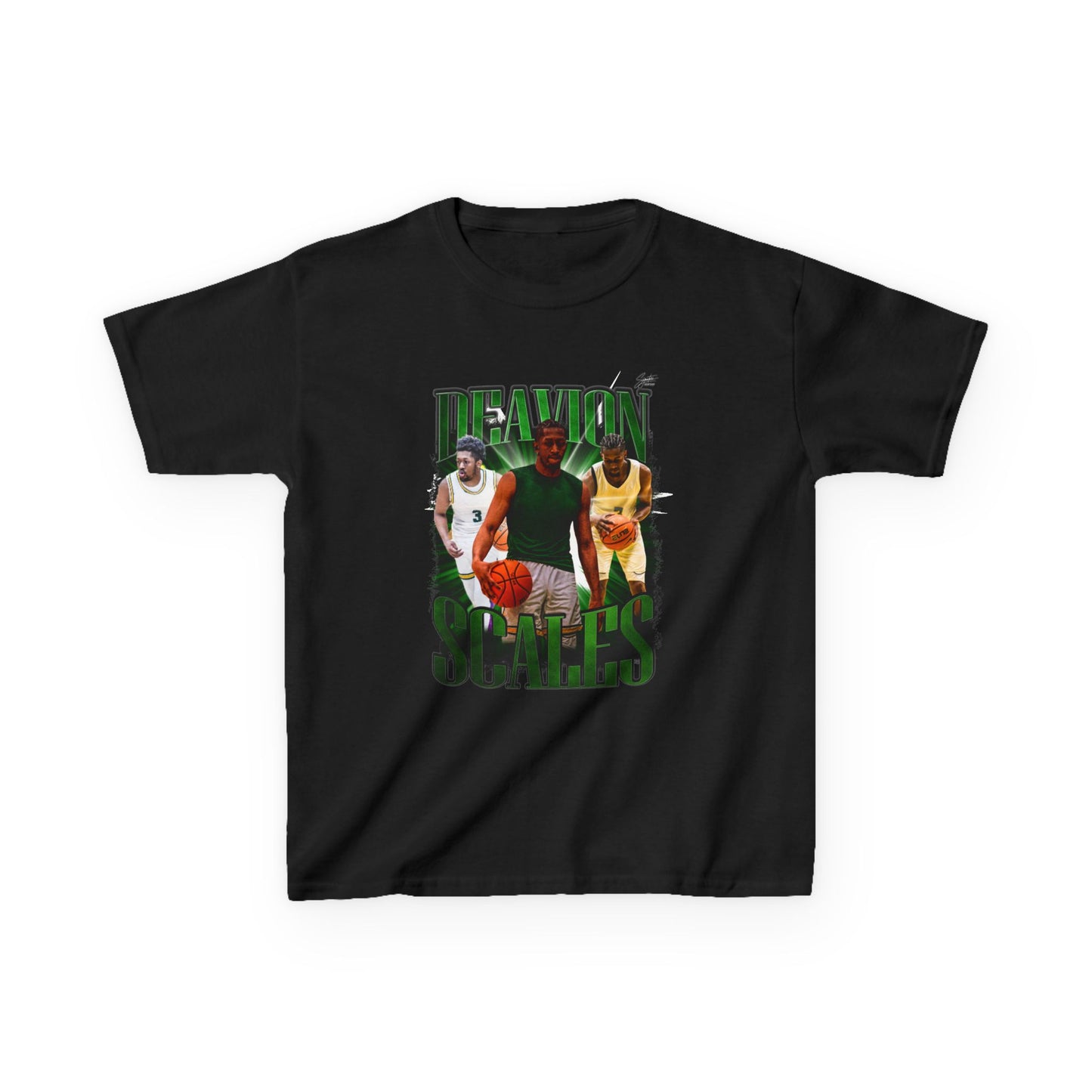 Deavion Scales Youth Heavy Cotton Tee