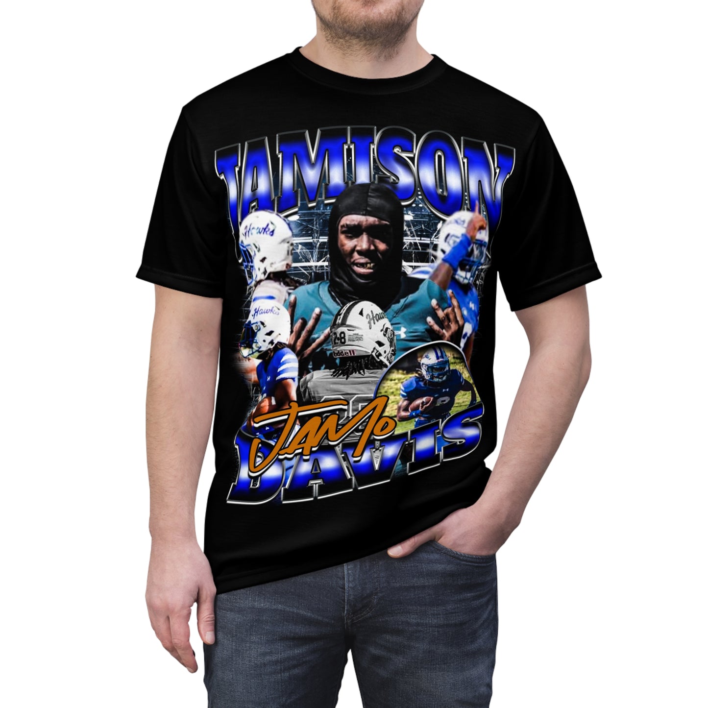 Jamison Davis Vintage Full Print Tee
