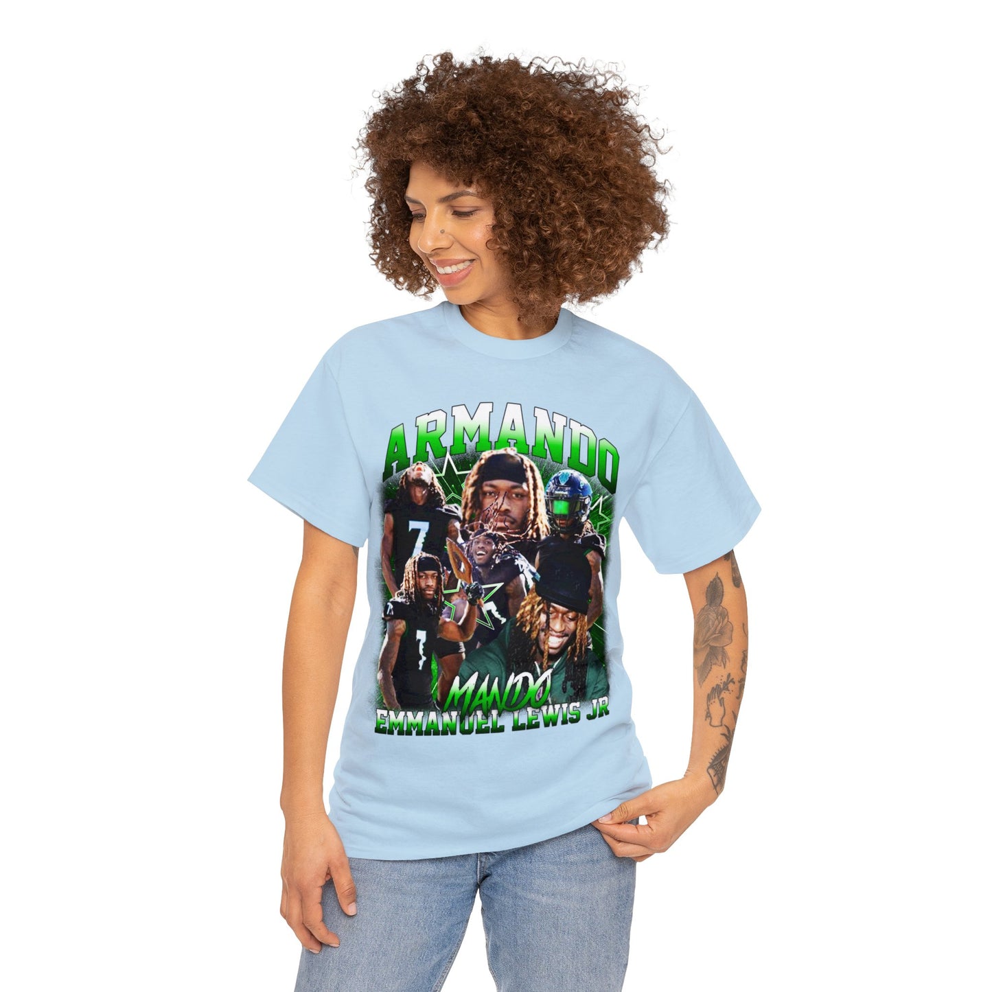 Armando Emmanuel Lewis Jr Heavy Cotton Tee